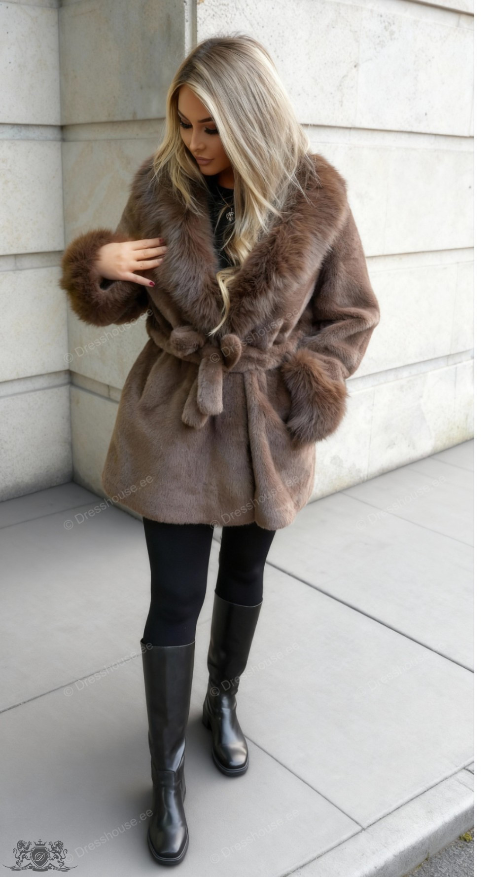 Faux Fur Coat FUR0014-2