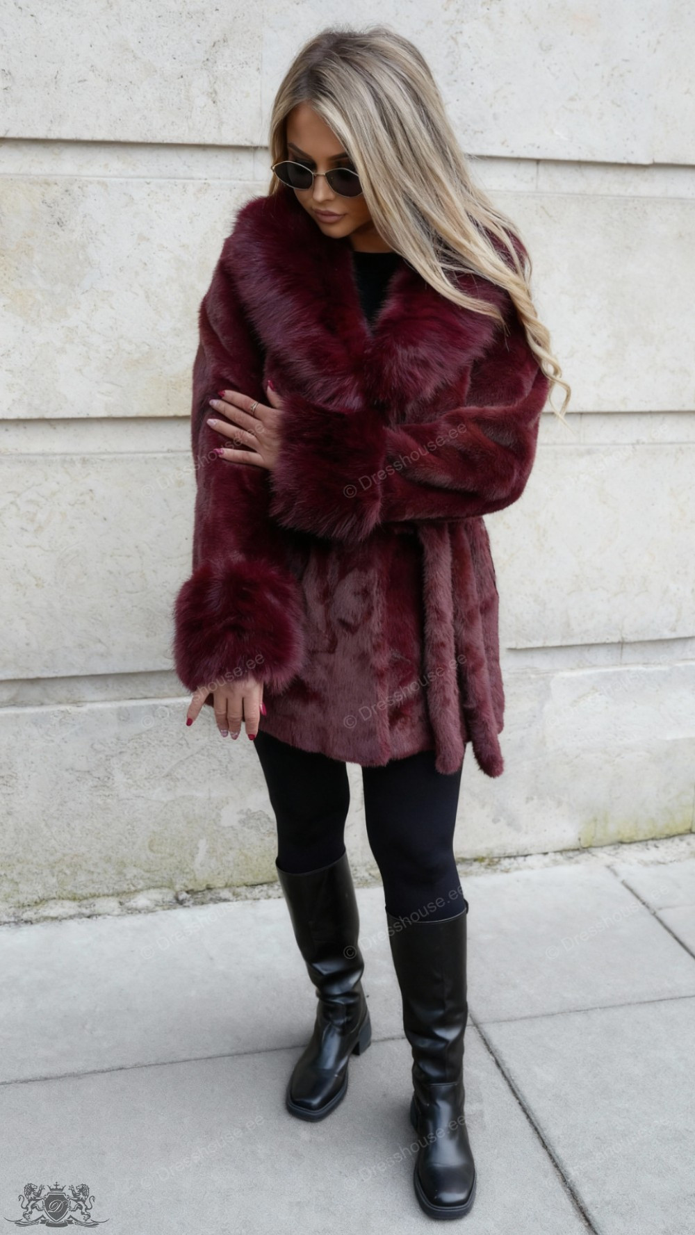 Faux Fur Coat FUR0014-3